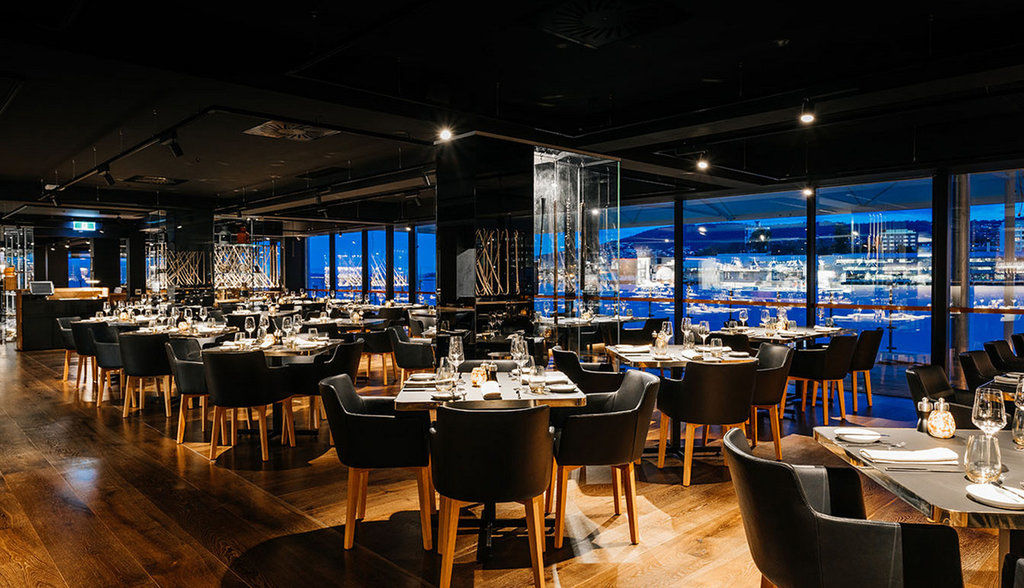 הובארט Macq 01 Hotel מראה חיצוני תמונה Restaurant in the hotel